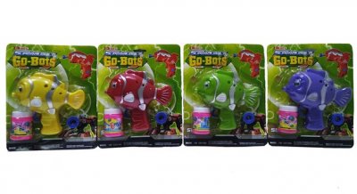 Såpeboblepistol - Klovnefisk - 4 farger