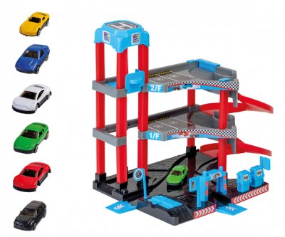 Parkeringshus med Heis