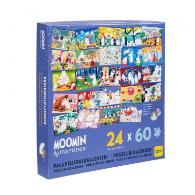 MUMMI PUSLEJULEKALENDER 24x60 BITER