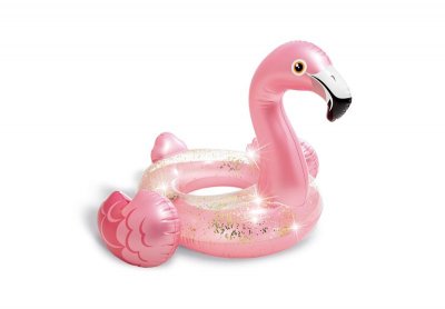 Intex Glitter Flamingo Oppblåsbare Badering Simring