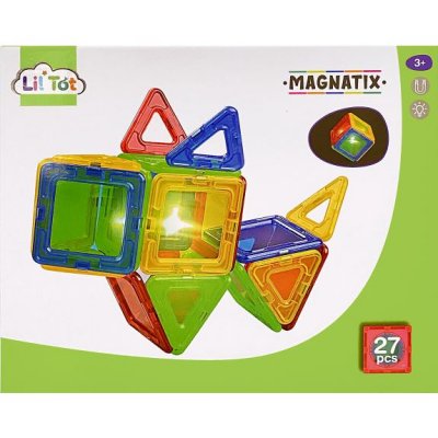 Lil' Tot Magnatix med Lys - 27 Deler