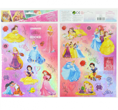Disney Princesses 3D-klistremerker