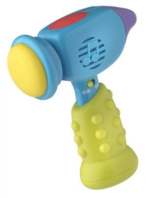 Leketøyhammer med lyd og lys - Playgro