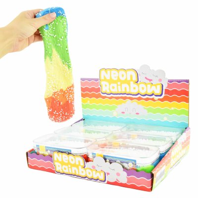 Slim med perler - Regnbue