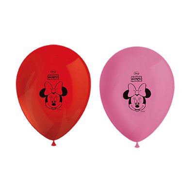 Minnie Mus Ballonger 8 Pack