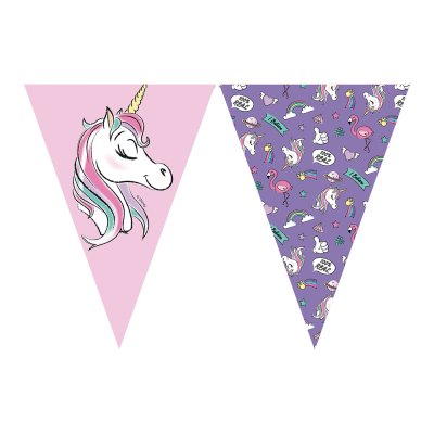 Minnie Mus og Unicorn Vimpelgirlang