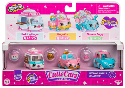 Shopkins Cutie Cars S3 3-Pack