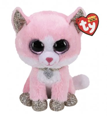 FIONA Rosa Katt Kosedyr – Myk og Glitrende Krammevennlig Leke