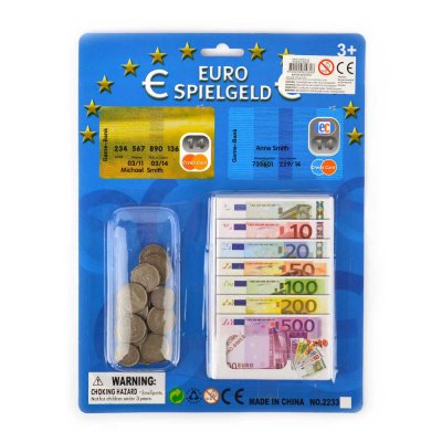 Lekepenger - Euro - Mynt og sedler
