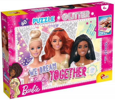 Barbie Glitter puslespill, 60 biter