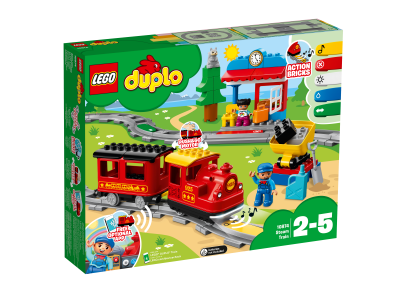 LEGO DUPLO damptog togbane