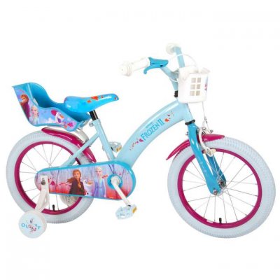 Fyndbox - Frost 2, Barne sykkel med støttehjul 16 inches