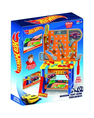 Hot Wheels, arbeidsbenk med verktøy