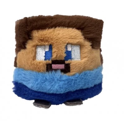 Steve Minecraft Myk Sprettball – Fargerik Koseleke til Lek