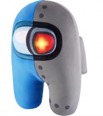 Among Us Crewmate Special Edition Right Hand Man kosedyr med lyd og lys 25cm