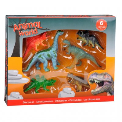 Animal World: Figur, dinosaurer, 6