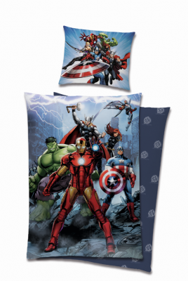Marvel Avengers Sengetøy Sengesett Dynetrekk 150x210 cm