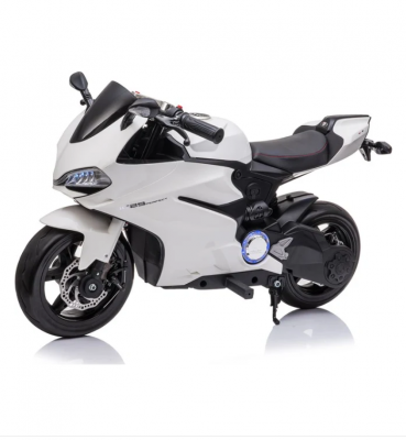 Elektrisk motorsykkel Azeno Street Fighter GT motorsykkel hvit