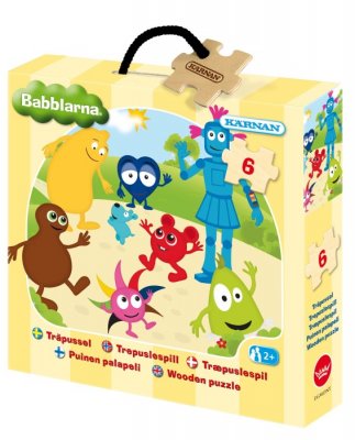 Babblarna, puslespill, 6 bits