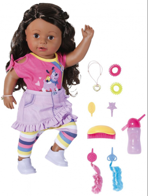 Baby Born interaktiv dukke med tåteflaske