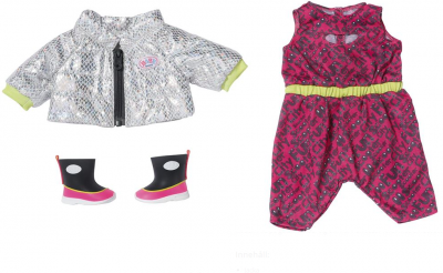 Baby Born sparkesykkelklær til dukke