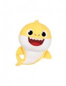 Baby Shark gosedjur med ljud, gul ca 30 cm