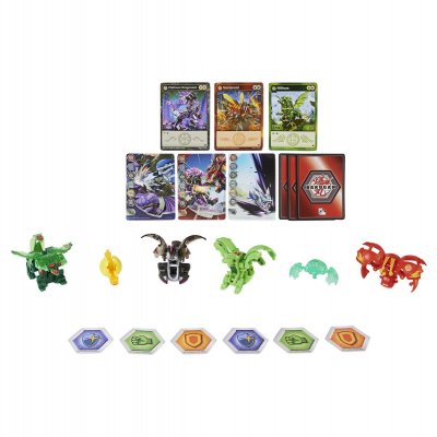Bakugan Evolutions True Metal Battle Strike-pakke 4-Pack