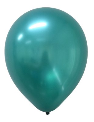 Ballonger metallgrønn 20-pakning