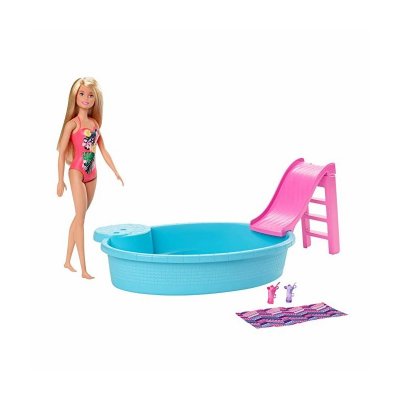 Barbie Pool med Doll Leke