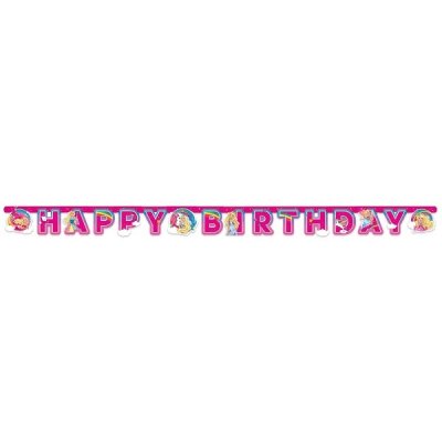 Barbie Dreamtopia Happy Birthday-banner 2m