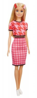 Barbie Fashionistas dukke med hårspenner 30cm
