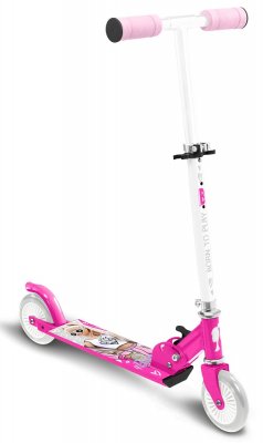 Barbie sammenleggbar sparkesykkel