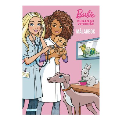 Barbie malebok