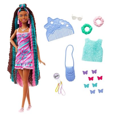 Barbie Totally Hair doll Blue med tilbehør