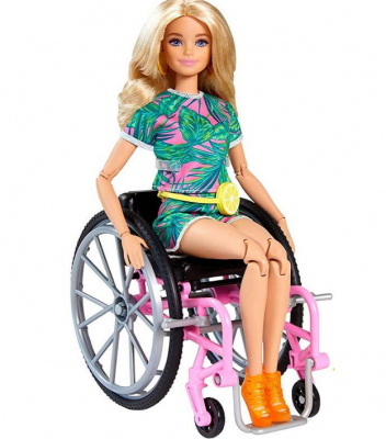Barbie Fashionistas dukke i rullestol