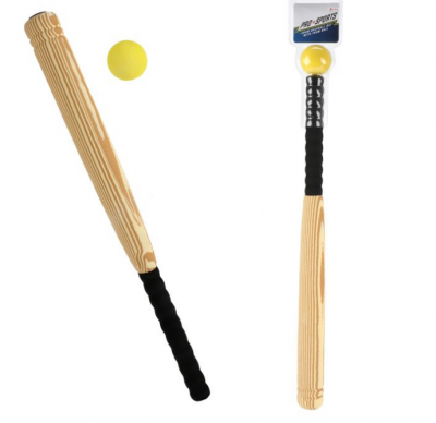 Baseballbat med ball