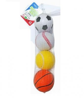 Bollesett i nett - 4-pakning