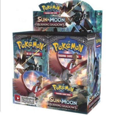 Pokémon Sun & Moon Burning Shadows Display (36 Booster) samlekort
