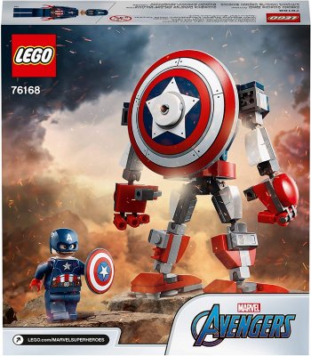 LEGO Marvel Avengers Captain America i robotrustning 76168