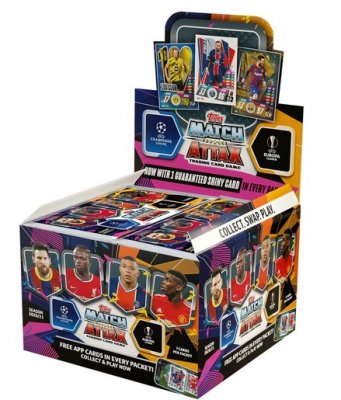 UEFA Champions League 350 st fotball kort 2020/2021 Booster