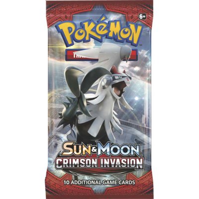 Pokémon Sun & Moon Crimson Invasion Booster samlekort