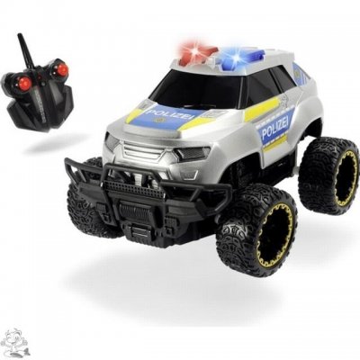 Radiostyrt svensk offroader-politibil