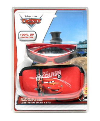 Disney Cars solbriller og etuier