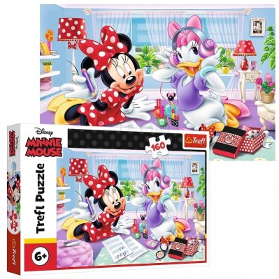 Disney Minni Mus og Kajsa puslespill 160 brikker