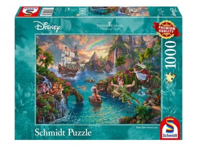 Disney Peter Pan Puslespill 1000 brikker