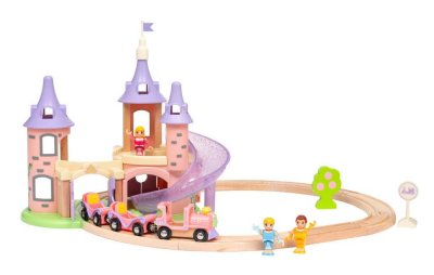 BRIO Disney prinsesseslott med togbane