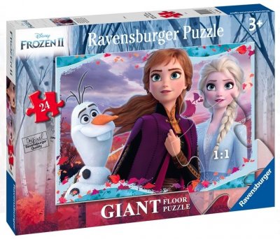 Ravensburger Disney Frost stort gulvpuslespill 24 deler