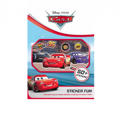Disney Pixar Cars klistremerker 50 stk
