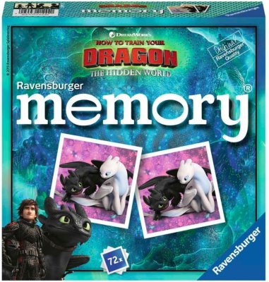 Ravensburger  Dragon Riders Minnespill 72 kort