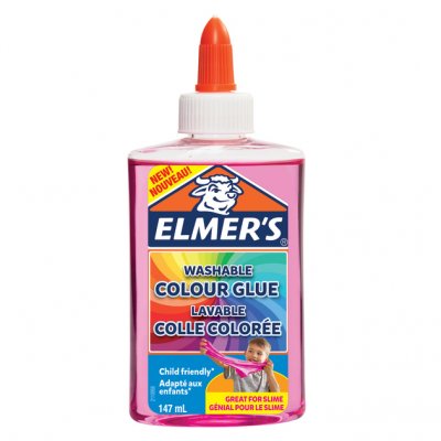 Elmers  gjennomsiktige rosa lim